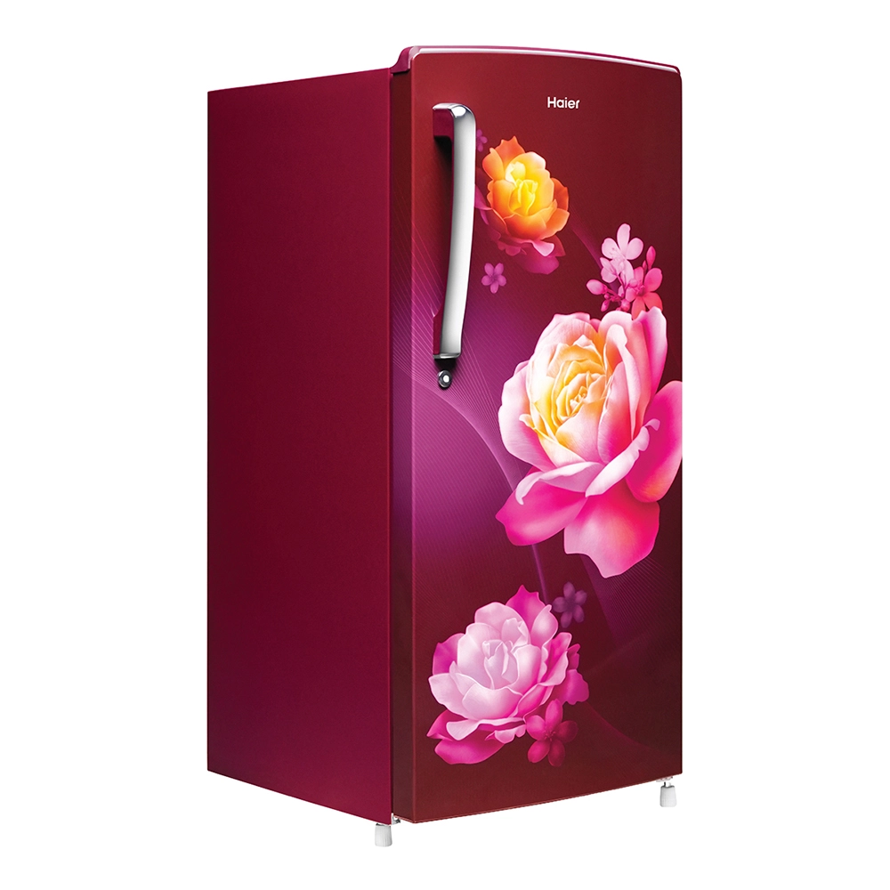 Haier 185L 2 Star Direct Cool Single Door Refrigerator with Toughened Glass Shelf - HRD-2062CRN-N